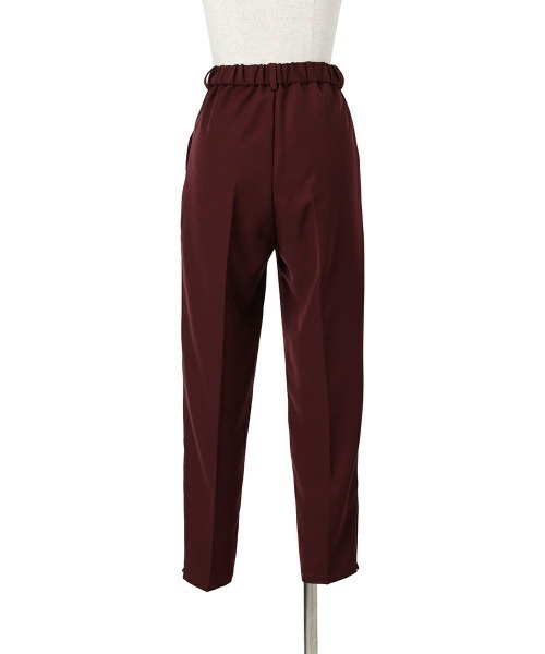 an another angelus（アンアナザーアンジェラス）の「【2サイズ展開】パール釦使いシガレットパンツ/ananotherangelus（その他パンツ・レディース・ブラウン系その他/ブラック・1/2）」の12枚目の写真