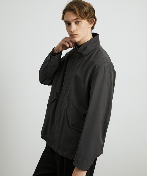 セール】VISTO WOOL 2WAY スタンドモッズブルゾン｜セットアップ着用