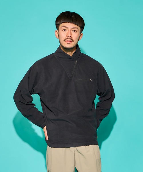 TRAIL BUM(トレイルバム)の「PACKWOOD PULLOVER / パックウッド プルオーバー(Tシャツ/カットソー・メンズ・グレー/ライトブラウン/ブラック/オリーブ・SMALL/MEDIUM/LARGE)」の6枚目の写真