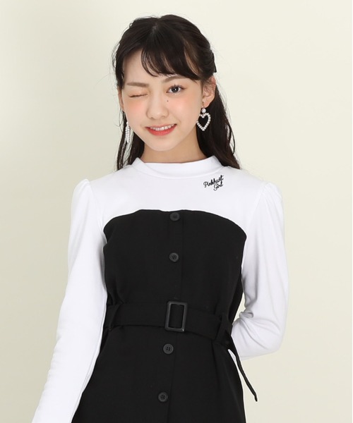 PINKHUNT ピンクハント ビスチェドッキング ロンT 0057K