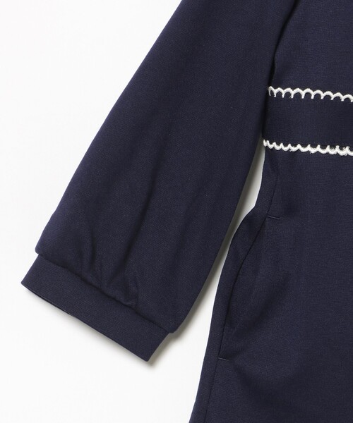beams mini ネイビー　グレー　120cm セレモニー　ワンピース beams mini ネイビー グレー 120cm セレモニー ワンピース BEAMS