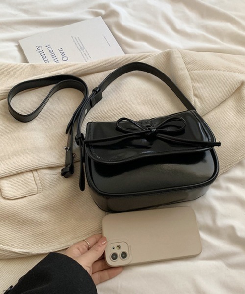 Ritzy（リッツィー）の「リボンデザイン ハンドバッグ（ハンドバッグ・レディース・ブラック/シルバー/レッド・FREE）」の11枚目の写真