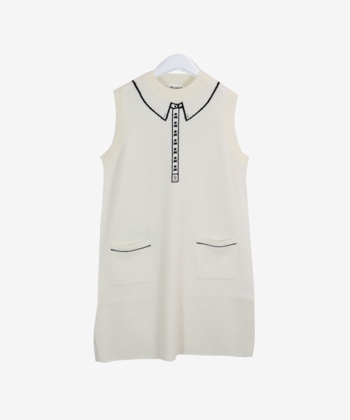 Picone CLUB(ピッコーネクラブ)の「ウール100%ロングニットベスト(ベスト・レディース・ブラック/ホワイト/ベージュ/パープル・S/M)」の10枚目の写真