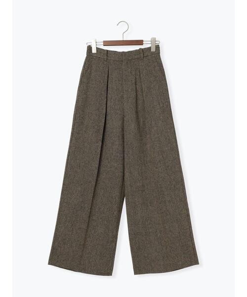 Te chichi（テチチ）の「ツイードワイドパンツ（その他パンツ・レディース・ブラウン/チャコールグレー/ブラック・F）」の20枚目の写真