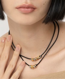 LAPUIS | LAPUIS(ラピュイ)Coil leather choker(チョーカー)