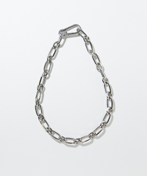 【大人のエレガンスを纏う】CHANEL レザー×チェーンネックレス CHANEL(シャネル) レザーコンビチェーンネックレス ゴールド