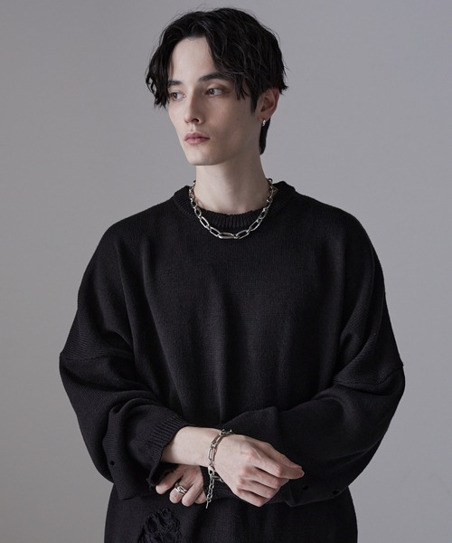 CIASENSE（シアセンス）の「コンビネーションデザインチェーンネックレス/Combination Design Chain Necklace（ネックレス・メンズ・シルバー・FREE）」の13枚目の写真