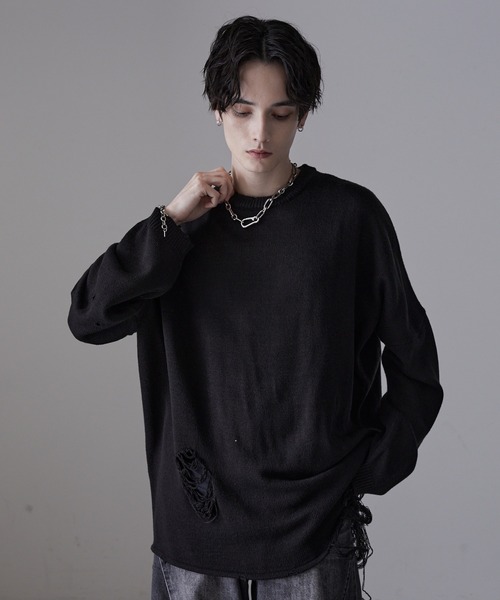 CIASENSE（シアセンス）の「コンビネーションデザインチェーンネックレス/Combination Design Chain Necklace（ネックレス・メンズ・シルバー・FREE）」の14枚目の写真