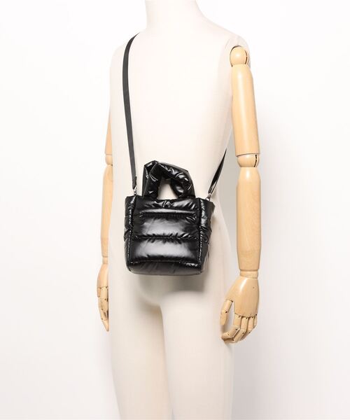 nemne store(ネンネストア)の「《Delfy》2wayパフィーミニバッグ(ショルダーバッグ・レディース・オフホワイト/グレー/ブラック/ブラウン・フリー)」の5枚目の写真