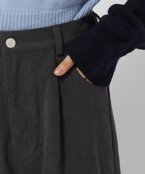 3.3 Field Trip （3.3フィールドトリップ）の「3.3 Field Trip／コーデュロイパンツ（その他パンツ・レディース・チャコール/ブラウン・FREE）」の20枚目の写真