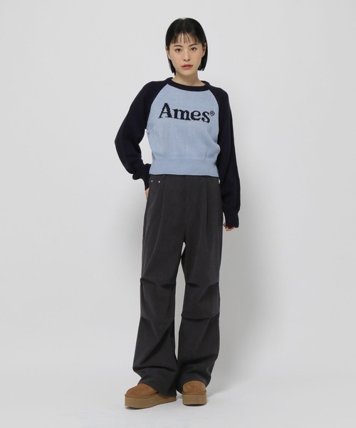 3.3 Field Trip （3.3フィールドトリップ）の「3.3 Field Trip／コーデュロイパンツ（その他パンツ・レディース・チャコール/ブラウン・FREE）」の4枚目の写真