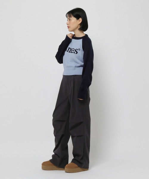 3.3 Field Trip （3.3フィールドトリップ）の「3.3 Field Trip／コーデュロイパンツ（その他パンツ・レディース・チャコール/ブラウン・FREE）」の5枚目の写真