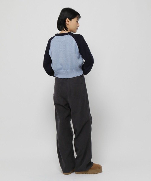 3.3 Field Trip （3.3フィールドトリップ）の「3.3 Field Trip／コーデュロイパンツ（その他パンツ・レディース・チャコール/ブラウン・FREE）」の6枚目の写真