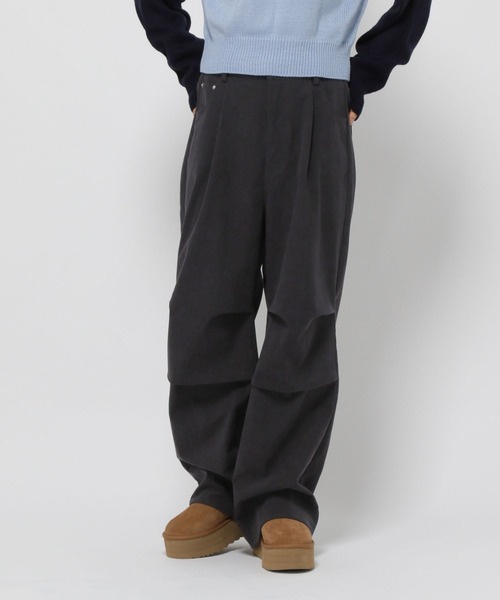 3.3 Field Trip （3.3フィールドトリップ）の「3.3 Field Trip／コーデュロイパンツ（その他パンツ・レディース・チャコール/ブラウン・FREE）」の7枚目の写真