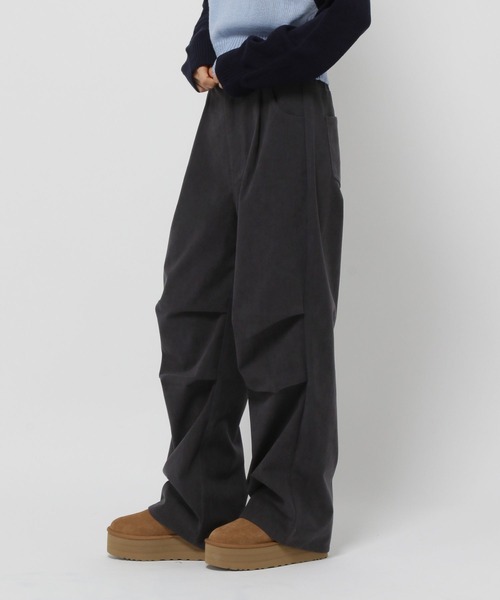 3.3 Field Trip （3.3フィールドトリップ）の「3.3 Field Trip／コーデュロイパンツ（その他パンツ・レディース・チャコール/ブラウン・FREE）」の8枚目の写真
