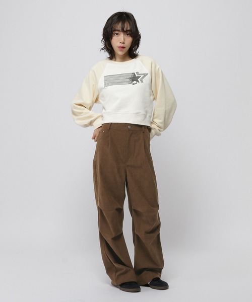 3.3 Field Trip （3.3フィールドトリップ）の「3.3 Field Trip／コーデュロイパンツ（その他パンツ・レディース・チャコール/ブラウン・FREE）」の9枚目の写真