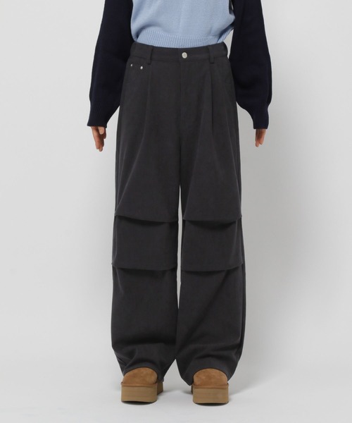 3.3 Field Trip （3.3フィールドトリップ）の「3.3 Field Trip／コーデュロイパンツ（その他パンツ・レディース・チャコール/ブラウン・FREE）」の16枚目の写真