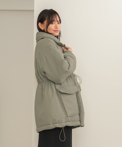 LOUISE ODIER(ルイーズオディール)の「ウエストドロストパッファーコート(その他アウター・レディース・ブラック/カーキ/アイボリー・MEDIUM)」の21枚目の写真