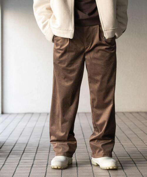 セール】コーデュロイタックワイドパンツ（その他パンツ）｜SENSE OF