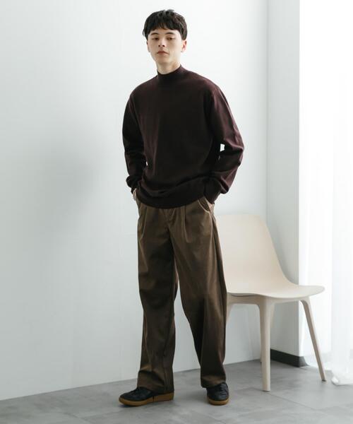 SENSE OF PLACE by URBAN RESEARCH(センスオブプレイスバイアーバンリサーチ)の「コーデュロイタックワイドパンツ(その他パンツ・メンズ・チャコールグレー/ブラウン/アイボリー・MEDIUM/LARGE)」の9枚目の写真