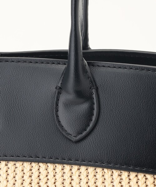 TOCCA(トッカ)の「COLOR of AUBE BASKET かごバッグ(かごバッグ・レディース・ブラック系5/アイボリー系/ブラック系・F)」の18枚目の写真