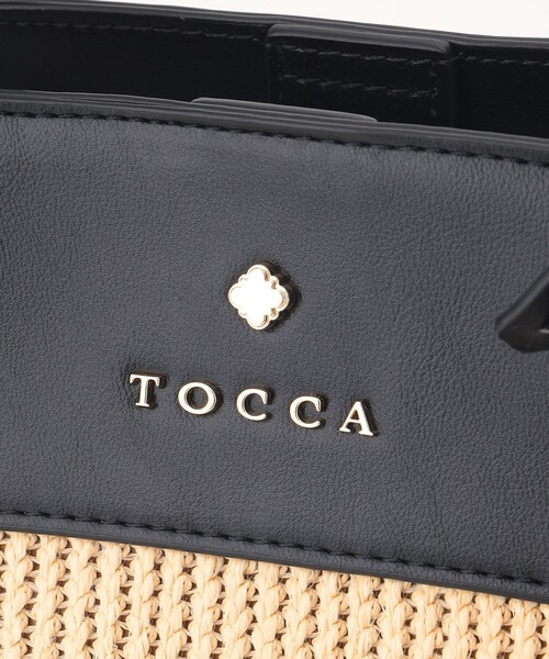 TOCCA(トッカ)の「COLOR of AUBE BASKET かごバッグ(かごバッグ・レディース・ブラック系5/アイボリー系/ブラック系・F)」の19枚目の写真