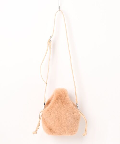 styiro(スタイロ)の「2wayファートートバッグ/ショルダー付き(ショルダーバッグ・レディース・ブラウン/ブラック/ベージュ/ホワイト/ワイン・FREE)」の15枚目の写真