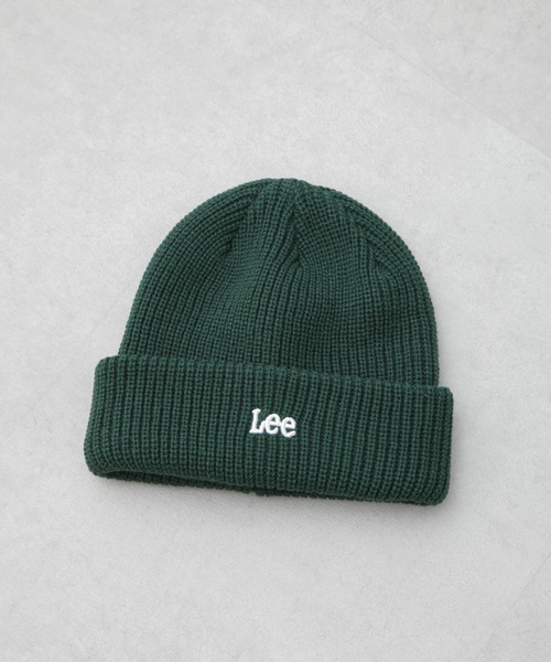 Lee(リー)の「Lee/LE 3D EMB WATCH ACRYLIC(ニットキャップ/ビーニー・メンズ・ブラック/グリーン/ベージュ/グレー・FREE)」の4枚目の写真
