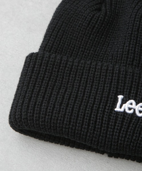 Lee(リー)の「Lee/LE 3D EMB WATCH ACRYLIC(ニットキャップ/ビーニー・メンズ・ブラック/グリーン/ベージュ/グレー・FREE)」の5枚目の写真