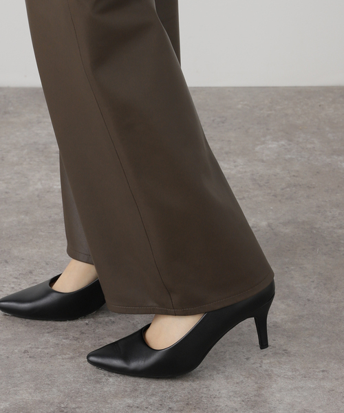 IENA LA BOUCLE(イエナラブークル)の「IENA LA BOUCLE ナッパレザーストレートパンツ(その他パンツ・レディース・ブラウン・34/36/38)」の14枚目の写真