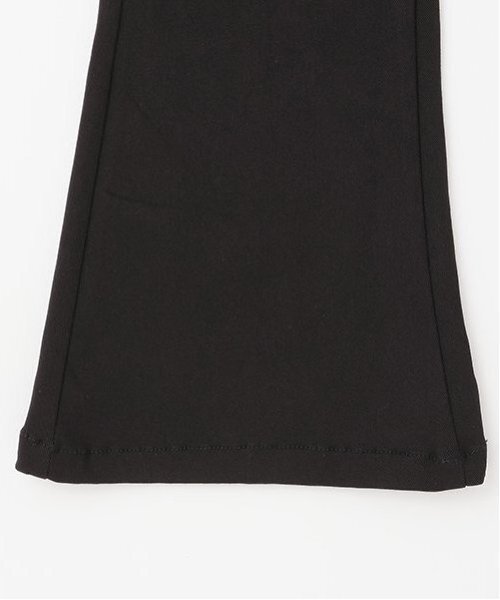 LOVETOXIC(ラブトキシック)の「【ベーシック】デニム・ツイルフレアパンツ(デニムパンツ・キッズ・ブルー/ネイビー/ブラック・LL(170cm)/M:150cm/130cm/S:140cm/L:160cm)」の8枚目の写真