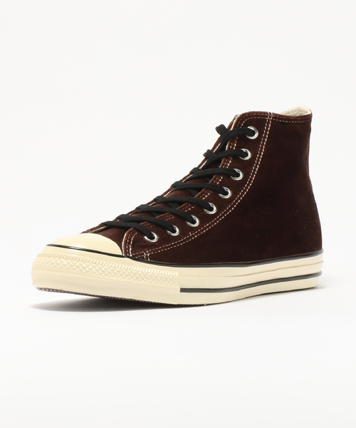 CONVERSE（コンバース）の「Converse / コンバース ALL STAR US VELVET HI（スニーカー・メンズ・ブラウン・26cm/28cm/27cm）」の2枚目の写真
