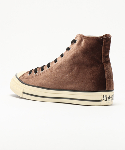 CONVERSE（コンバース）の「Converse / コンバース ALL STAR US VELVET HI（スニーカー・メンズ・ブラウン・26cm/28cm/27cm）」の5枚目の写真