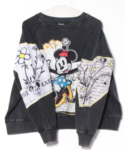 Desigual(デシグアル)の「DISNEY ミニーマウス グラフィックスウェット(スウェット・レディース・ブラック・S/M/L)」の3枚目の写真