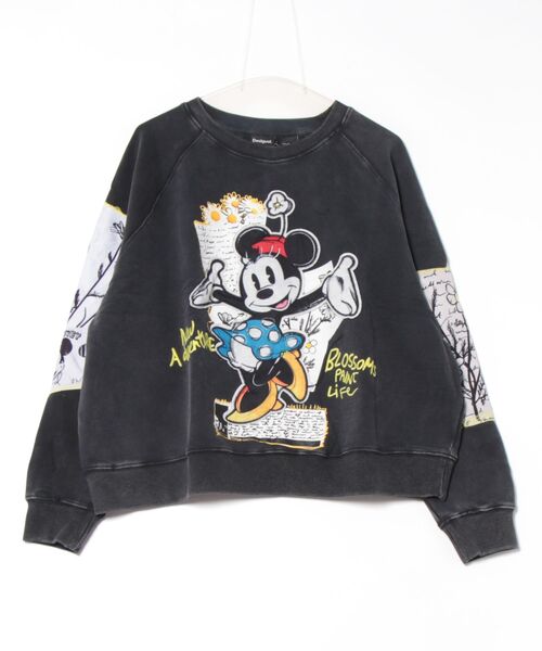 Desigual(デシグアル)の「DISNEY ミニーマウス グラフィックスウェット(スウェット・レディース・ブラック・S/M/L)」の8枚目の写真