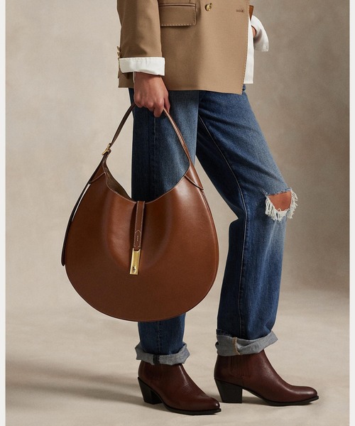 Polo ID ラージ カーフスキン ショルダー バッグ（ショルダーバッグ