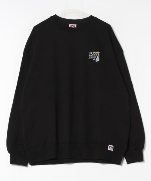 【セール】【BEN DAVIS/ベンデイビス】企業ロゴ風 ワンポイント刺繍 ワンポイント スウェット/ビッグシルエット（スウェット）｜BEN DAVIS（ベンデイビス）