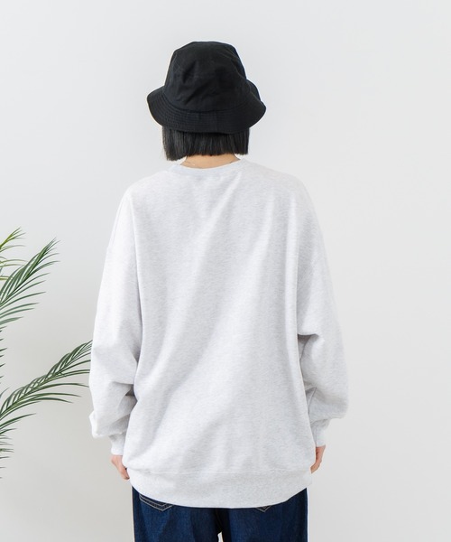 【セール】【BEN DAVIS/ベンデイビス】企業ロゴ風 ワンポイント刺繍 ワンポイント スウェット/ビッグシルエット（スウェット）｜BEN DAVIS（ベンデイビス）