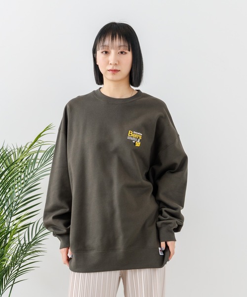 【セール】【BEN DAVIS/ベンデイビス】企業ロゴ風 ワンポイント刺繍 ワンポイント スウェット/ビッグシルエット（スウェット）｜BEN DAVIS（ベンデイビス）