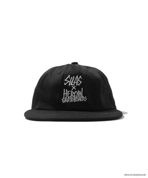 セール】SILAS×HEROIN EMBROIDERY LOGO CAP（キャップ）｜SILAS