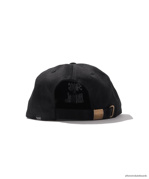 SILAS(サイラス)の「SILAS×HEROIN EMBROIDERY LOGO CAP(キャップ・メンズ・グリーン/カーキ/ブラック・ONE SIZE)」の4枚目の写真