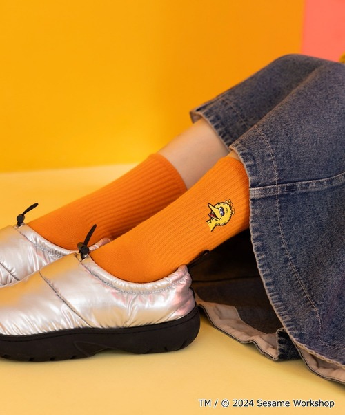 niko and...（ニコアンド）の「【SESAME STREET(セサミストリート)】コラボ 2Pセットソックス（ソックス/靴下・レディース・ブルー/イエロー/レッド・FREE）」の5枚目の写真