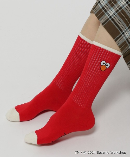 niko and...（ニコアンド）の「【SESAME STREET(セサミストリート)】コラボ 2Pセットソックス（ソックス/靴下・レディース・ブルー/イエロー/レッド・FREE）」の10枚目の写真