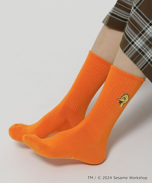 niko and...（ニコアンド）の「【SESAME STREET(セサミストリート)】コラボ 2Pセットソックス（ソックス/靴下・レディース・ブルー/イエロー/レッド・FREE）」の11枚目の写真