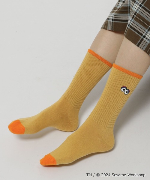 niko and...（ニコアンド）の「【SESAME STREET(セサミストリート)】コラボ 2Pセットソックス（ソックス/靴下・レディース・ブルー/イエロー/レッド・FREE）」の12枚目の写真