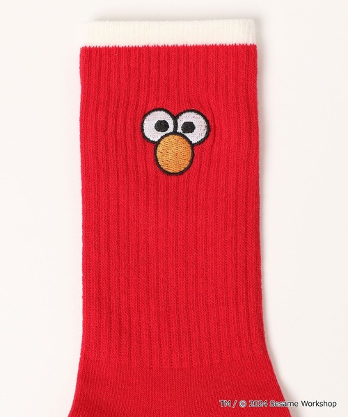 niko and...（ニコアンド）の「【SESAME STREET(セサミストリート)】コラボ 2Pセットソックス（ソックス/靴下・レディース・ブルー/イエロー/レッド・FREE）」の21枚目の写真