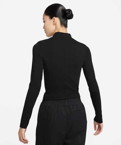 ナイキ スポーツウェア エッセンシャル ウィメンズ リブ モックネック