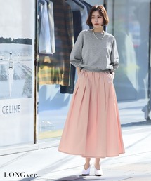 タフタスカート」に該当するスカート（ピンク/桃色系）ファッション