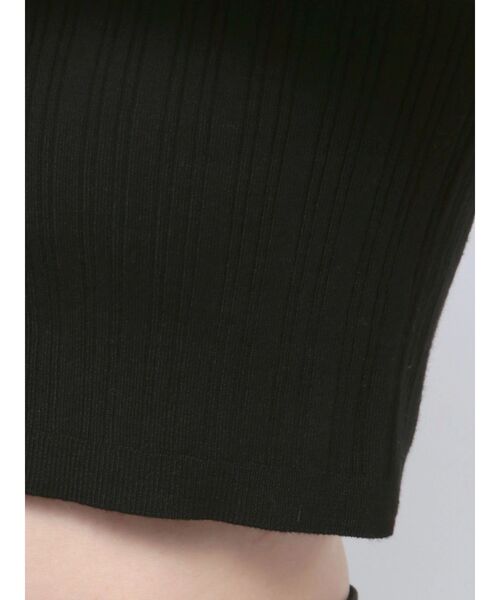 GYDA（ジェイダ）の「GDチャームニットカーディガン（カーディガン/ボレロ・レディース・スカイブルー/ブラック/オフホワイト・FREE）」の5枚目の写真