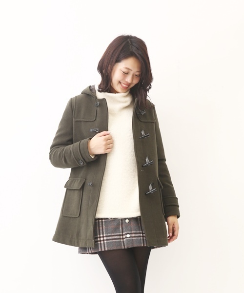 Chico（チコ）の「【who's who Chico】 ウールモッサダッフルコート